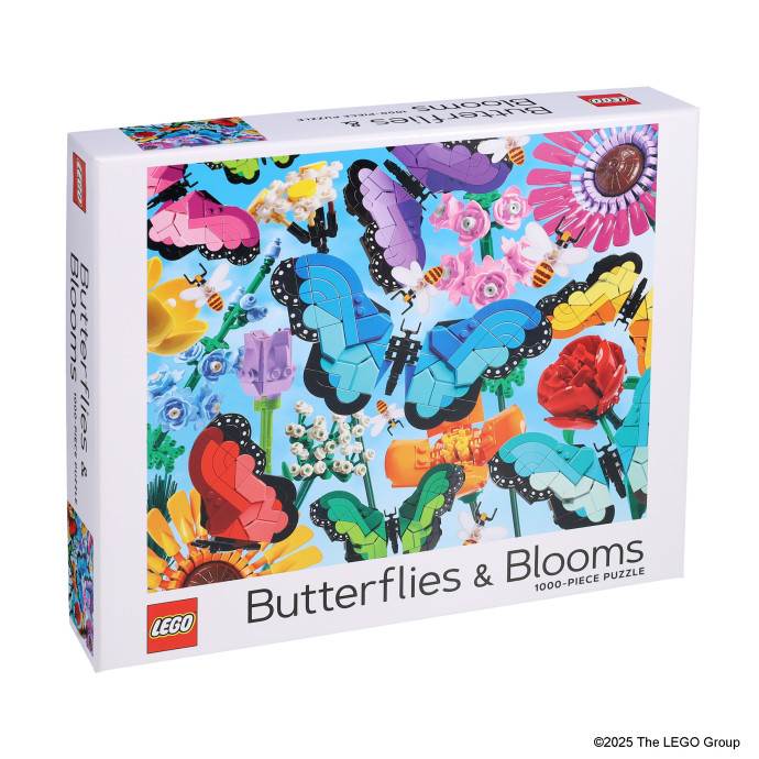 Puzzle Motýli a květy – 1000 dílků