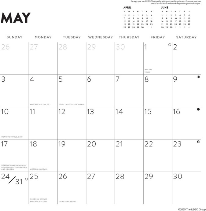2026 Wall Calendar