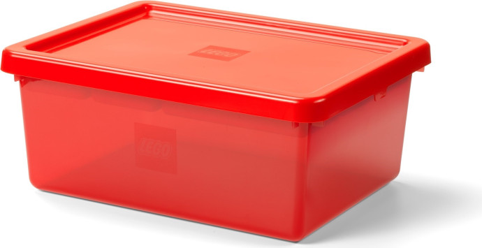 Červený úložný box