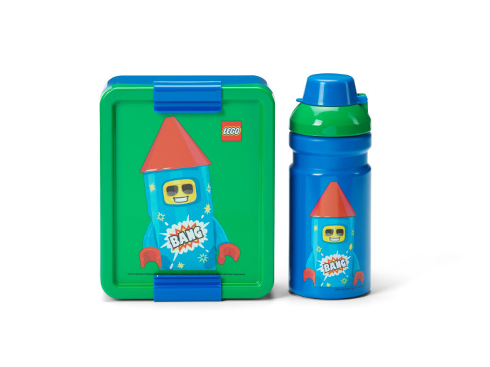 Obědový set NINJAGO® – zelená