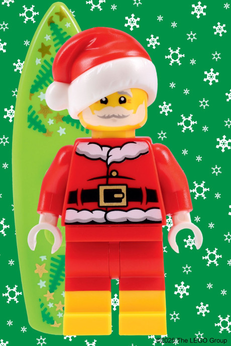 Minipuzzle s tajomnou minifigúrkou – 2. vianočné vydanie
