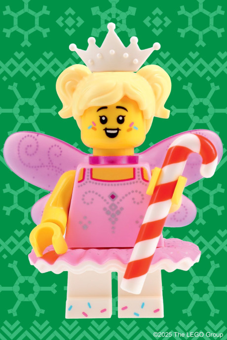 Minipuzzle s tajomnou minifigúrkou – 2. vianočné vydanie