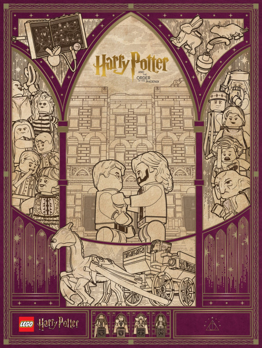 Harry Potter Prints 5-8