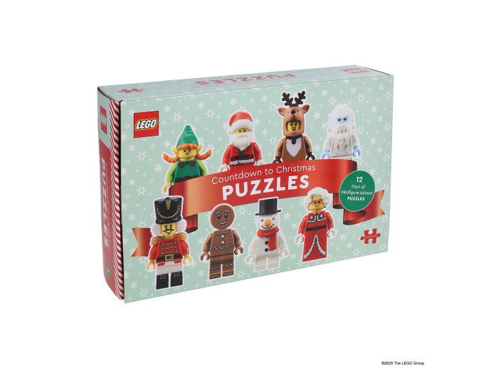 Puzzle – Odpočítavanie do Vianoc: 12 dní s puzzle adventných minifigúrok