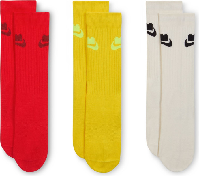 Nike x LEGO Collection Everyday Essentials Crew Socks (3 Pairs)