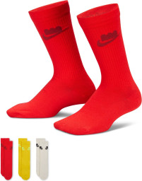 Nike x LEGO Collection Everyday Essentials Crew Socks (3 Pairs)