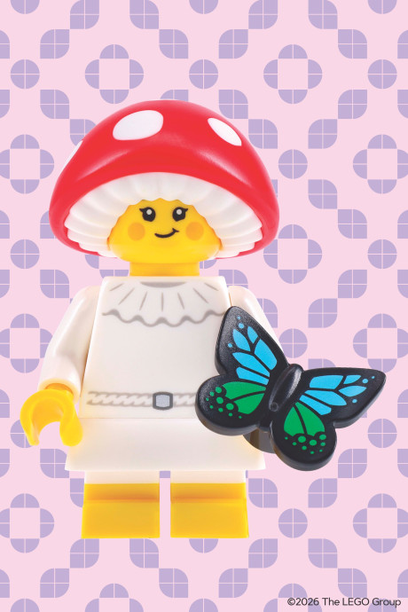 Minipuzzle s tajomnou minifigúrkou – jarné vydanie