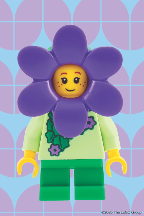 Minipuzzle s tajomnou minifigúrkou – jarné vydanie