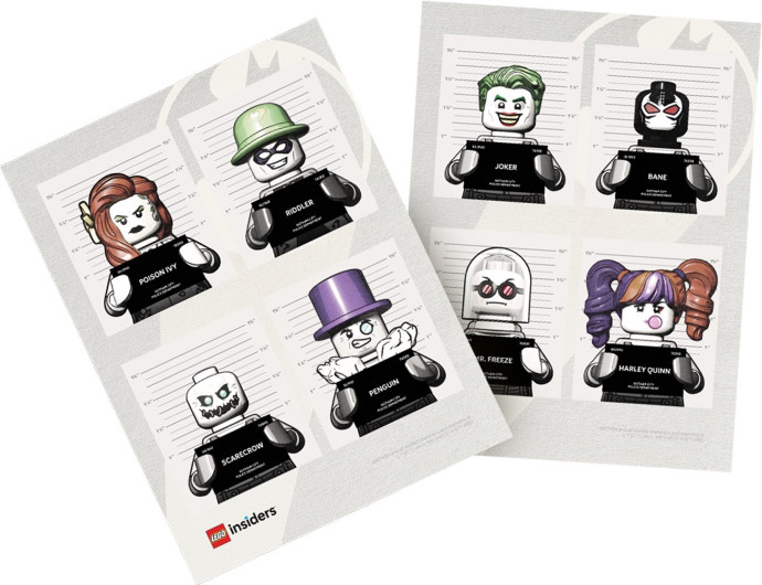 LEGO Batman Rogues Gallery Posters