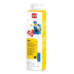Gélové pero Pen Pal s minifigúrkou – modré