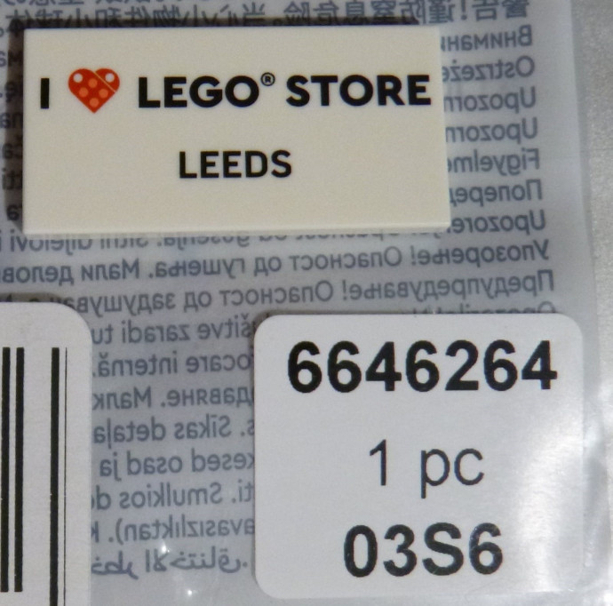 I Love LEGO Store Leeds