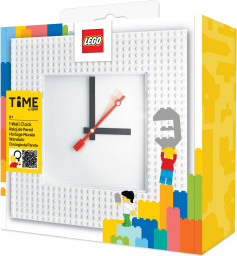 Wall Clock MOC (My Own Creation) – White