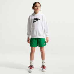 Mikina pre staršie deti z kolekcie Nike x LEGO® – biela