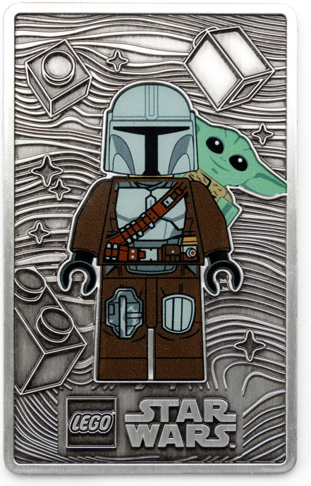 The Mandalorian and Grogu Metal Card