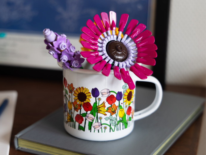 Botanicals Enamel Mug