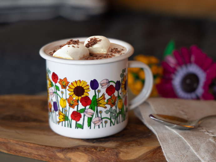 Botanicals Enamel Mug