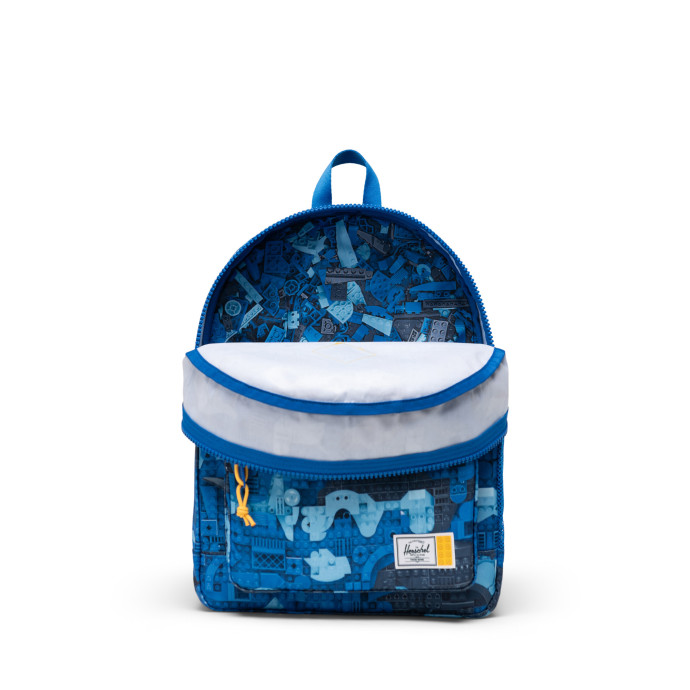 LEGO® Detský batoh Herschel Heritage™ – Modré abstraktné kocky