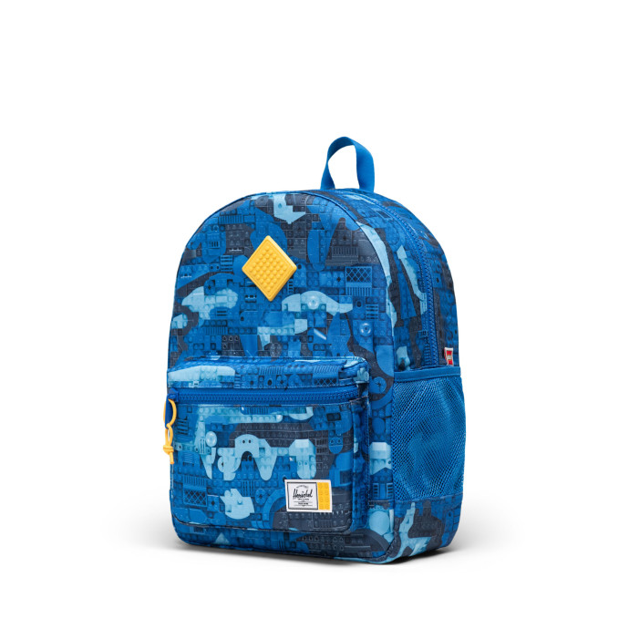 LEGO® Detský batoh Herschel Heritage™ – Modré abstraktné kocky