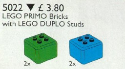 Primo / Duplo Converter Bricks