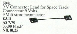Space Track Connector Lead 9V (10 cm)