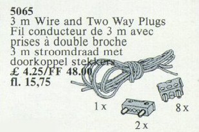 Two-Way Plugs and Cable 3.0 m