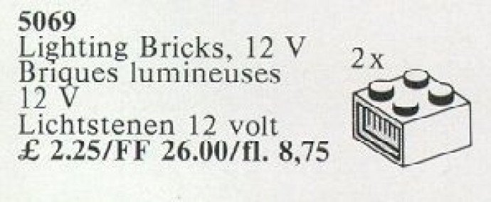 2 Lighting Bricks 12V