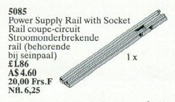 Insulating Track Plus Socket 12V (Isolating Rail)