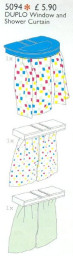 Duplo Window and Shower Curtains