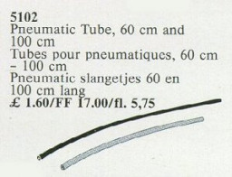 Pneumatic Tube Black and Grey 60 and 100 cm