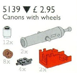 Pirate Cannon and Wheels