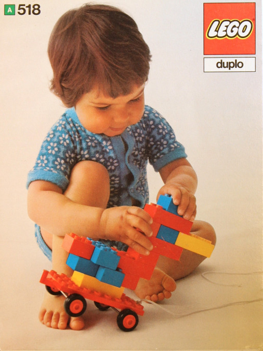 Bricks and half bricks and trolley