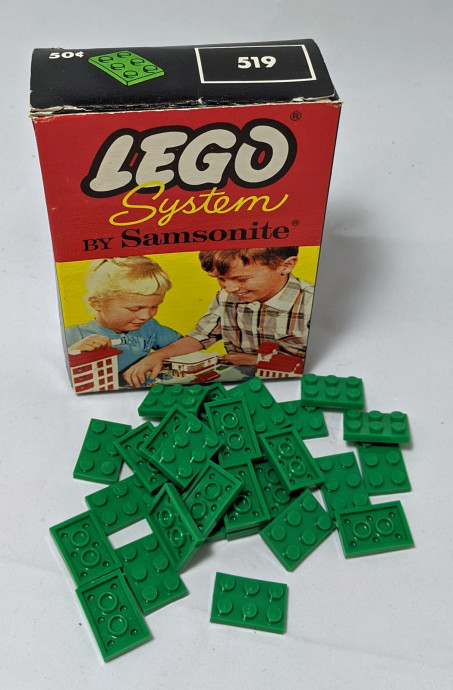 2 X 3 Plate (Flat Roof Bricks with 6 Studs)