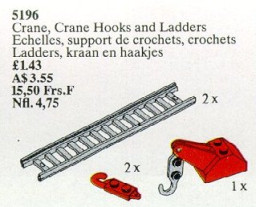 Crane, Crane Hooks and Ladders