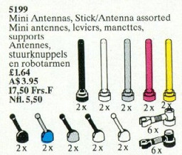 Mini Antennas, Assorted Sticks and Antennas