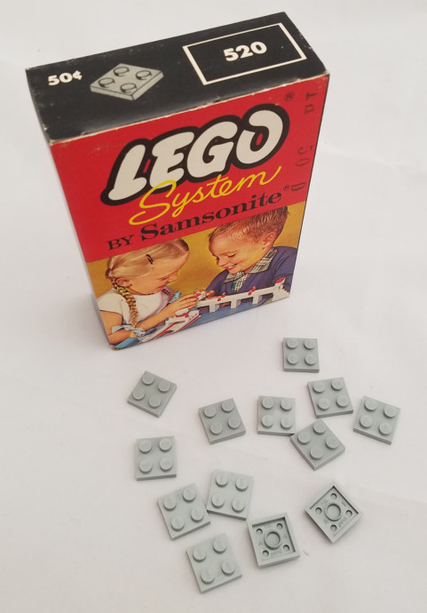 2 X 2 Plate (Flat Roof Bricks with 4 Studs)