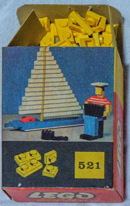 1 x 1 and 1 x 2 Plates (cardboard box version)