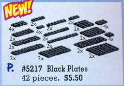 Black Plates Assorted