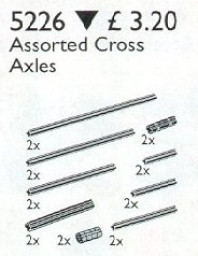 Technic Assorted Cross Axles