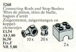 Connecting Rods and Stop Bushes