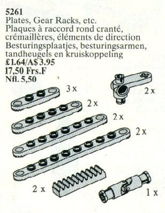 Plates and Gear Racks