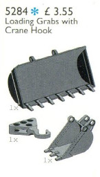 Loading Grabs with Crane Hook