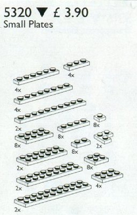 Small Plates Assorted, White