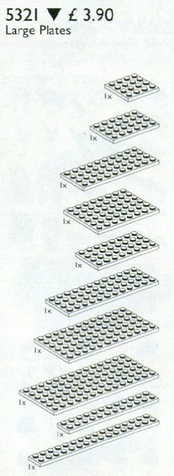 Large White Plates Assorted
