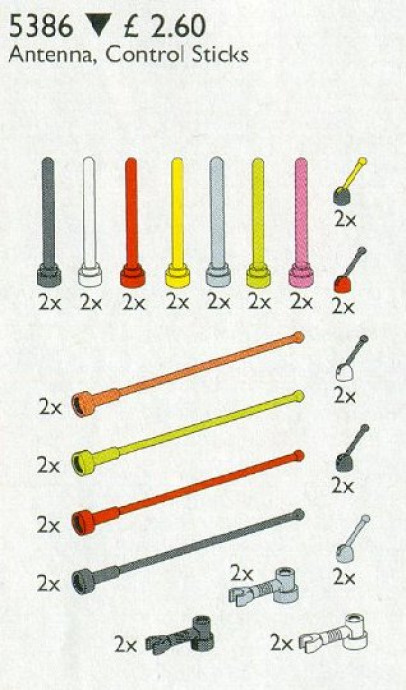 Antenna and Control Sticks