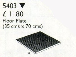 LEGO Scala Floor Plate 35 x 35 cm