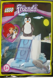 Penguin's ice slide