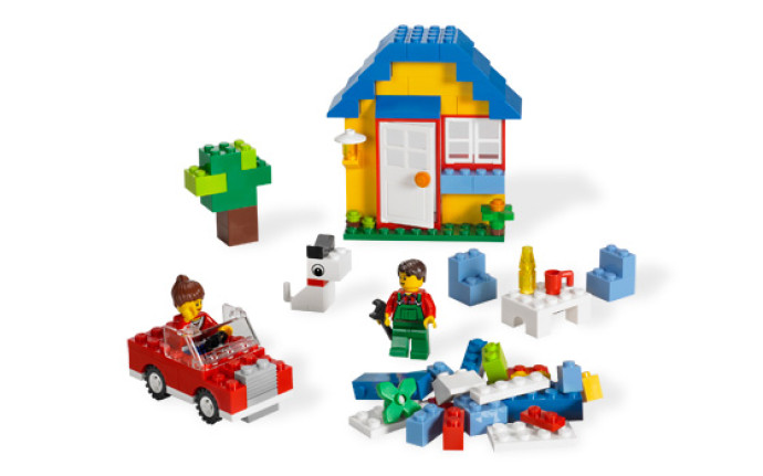 LEGO Stavební sada – domy