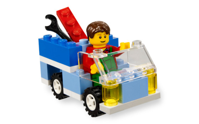LEGO Stavební sada – domy