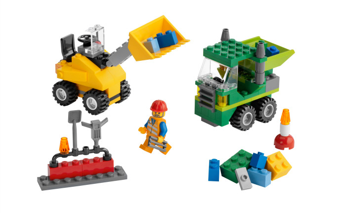 Stavební sada LEGO Práce na silnici