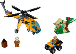 Nákladní helikoptéra do džungle